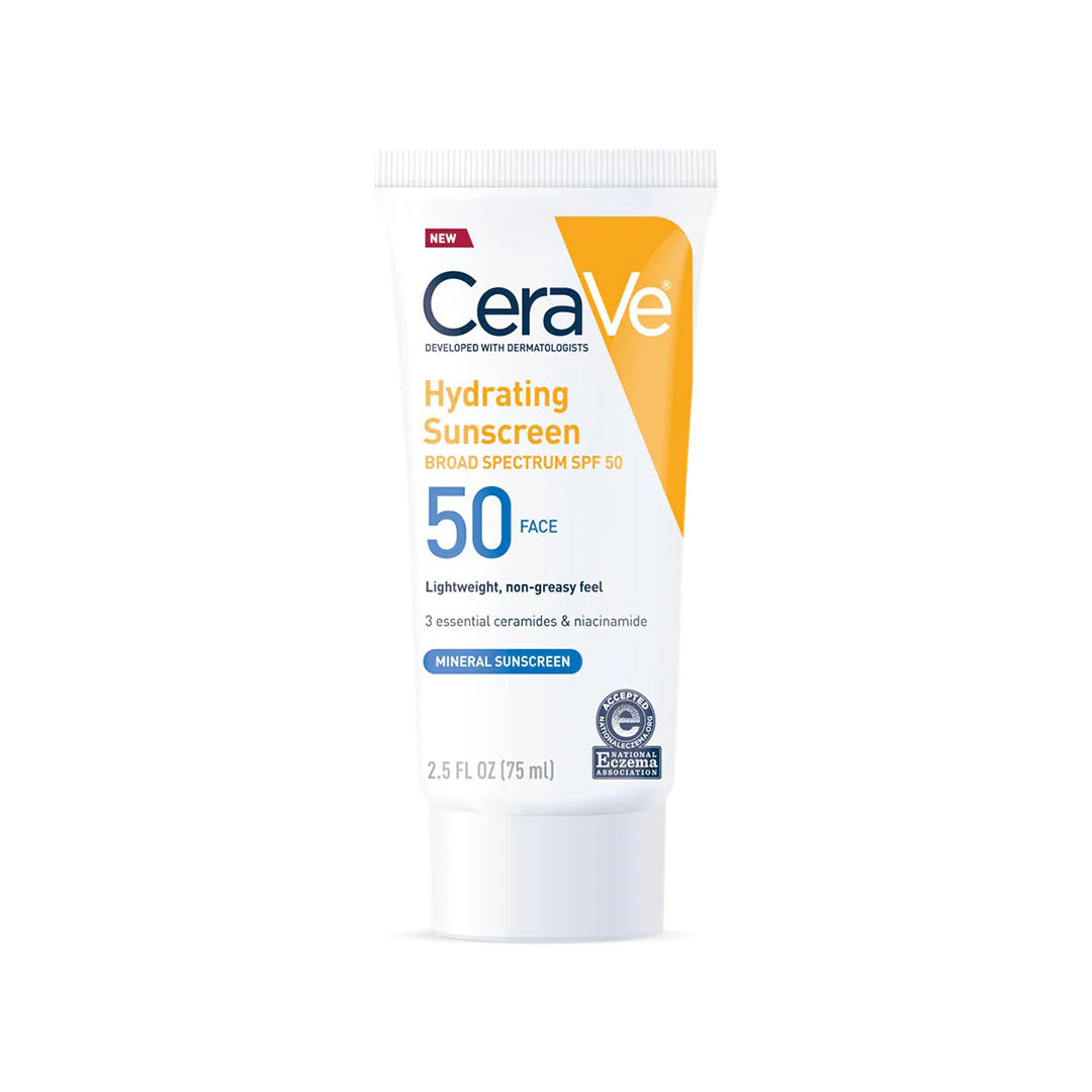 Cerave Hydrating Mineral Sunscreen Face Lotion - You Look Fabulous FZE LLC