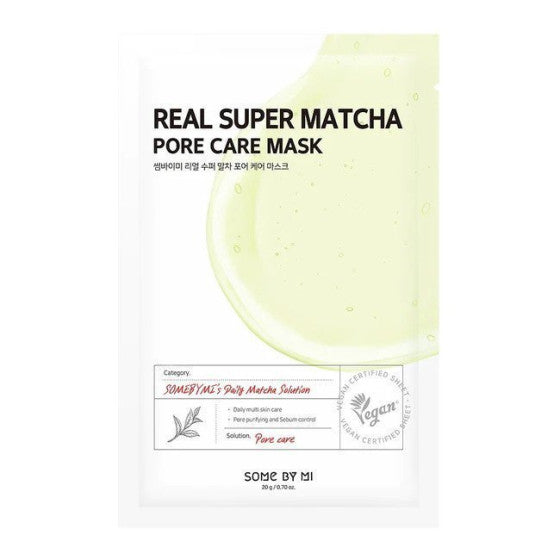 SOME BY MI REAL SUPER MATCHA PORE CARE MASK