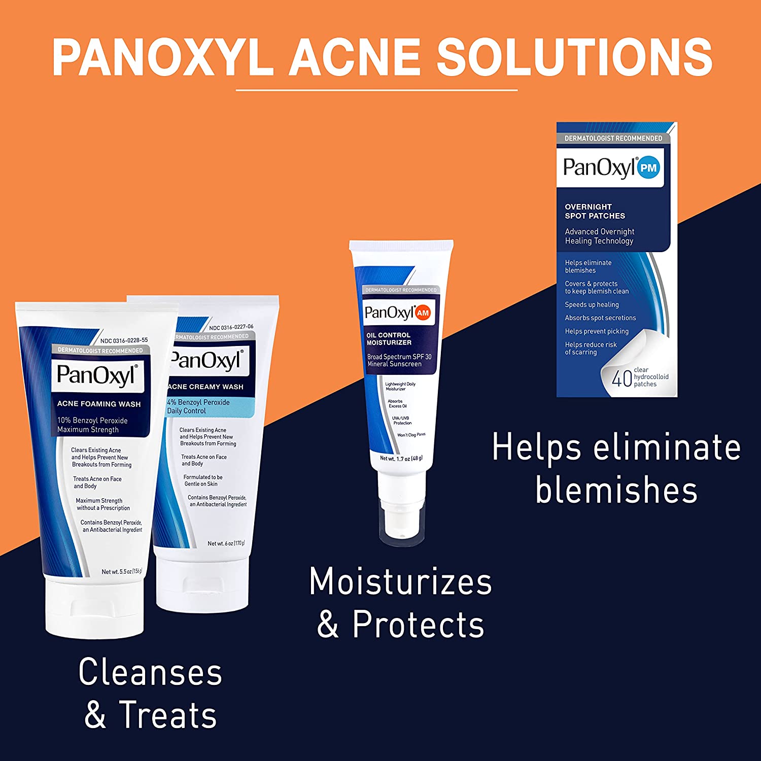 PanOxyl Acne Creamy Wash Benzoyl Peroxide 4% Daily Contro - You Look Fabulous FZE LLC