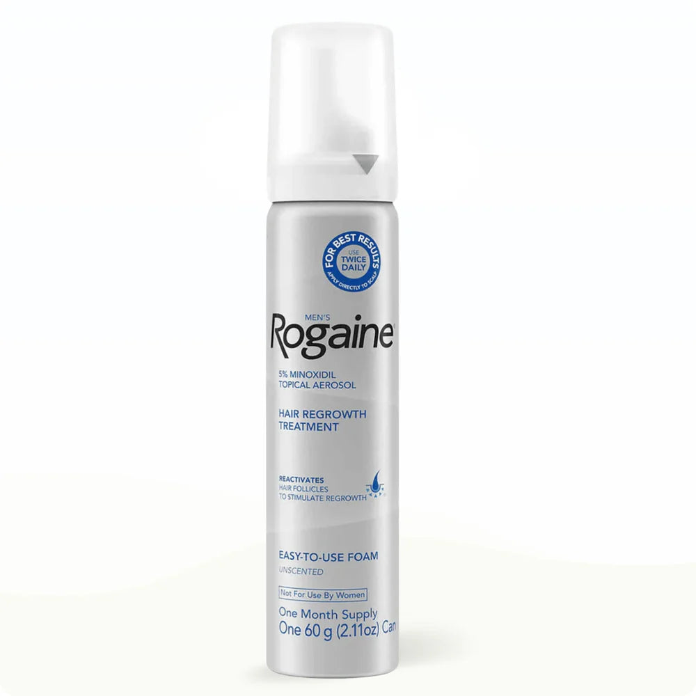 Rogaine Men's 5% Minoxidil Topical Aerosol (60g) - 1 Month Supply