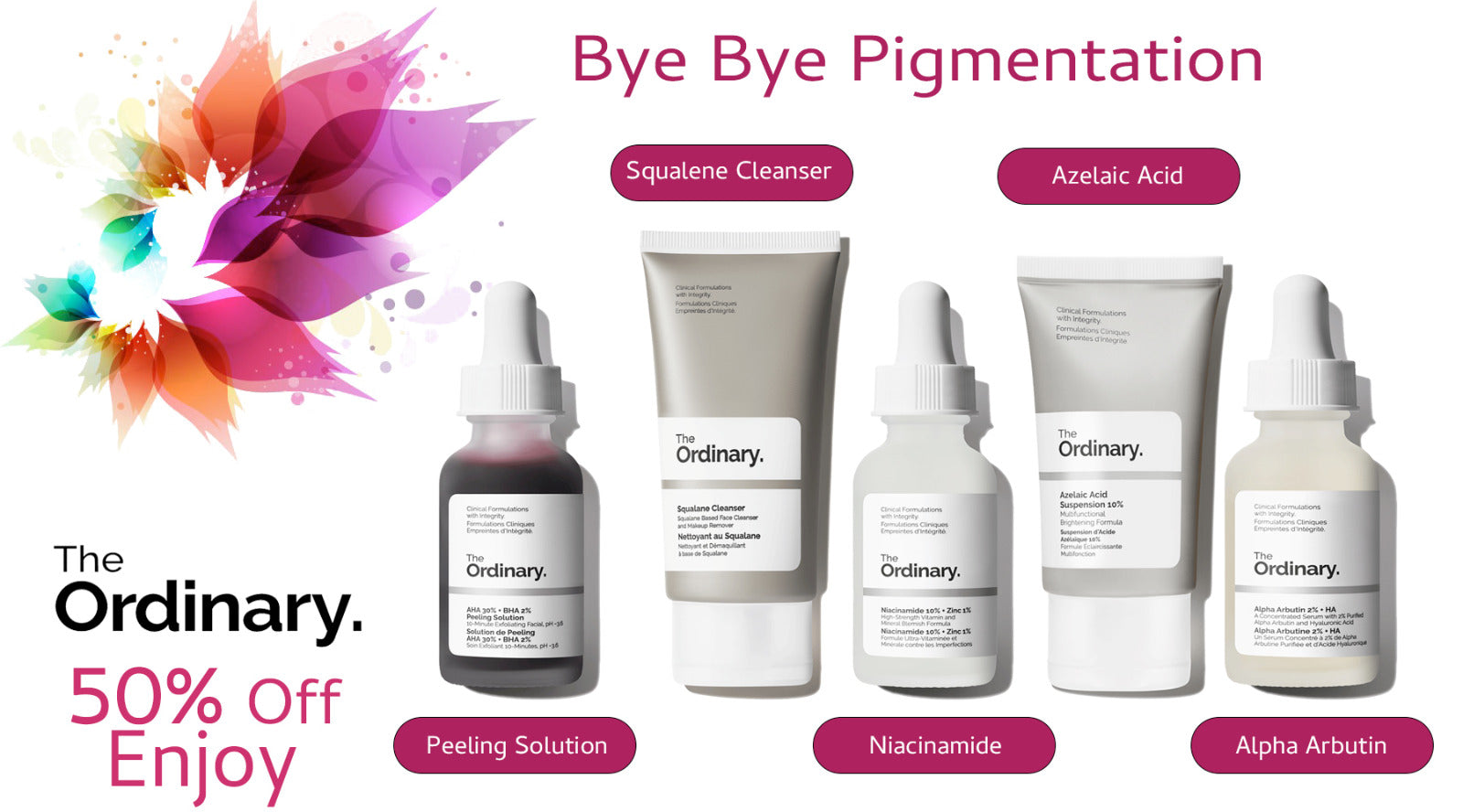 Pigmentation Combo 3 For All Skin Types (5 items) - You Look Fabulous FZE LLC