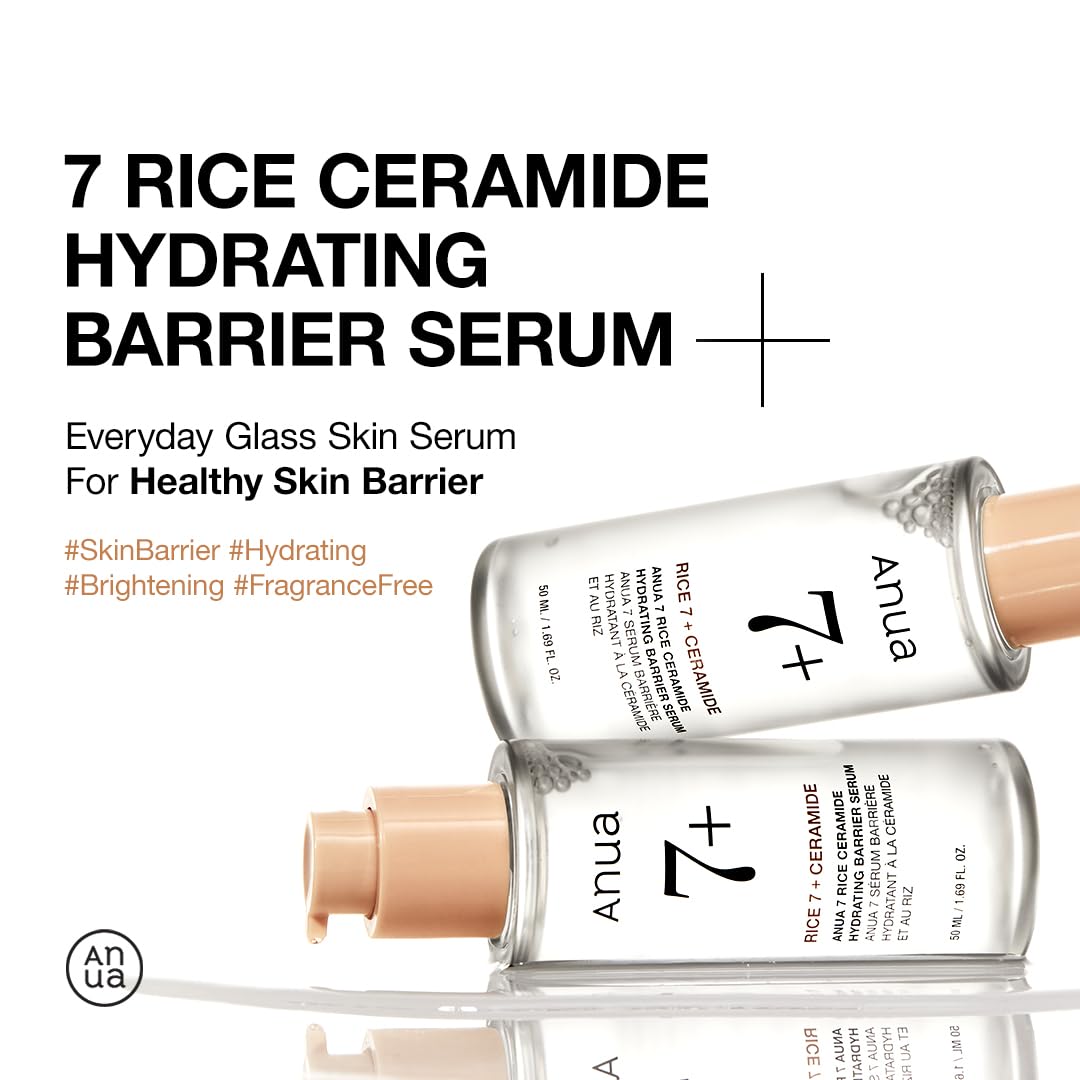 ANUA 7 RICE CERAMIDE HYDRATING BARRIER SERUM 50ml - You Look Fabulous FZE LLC