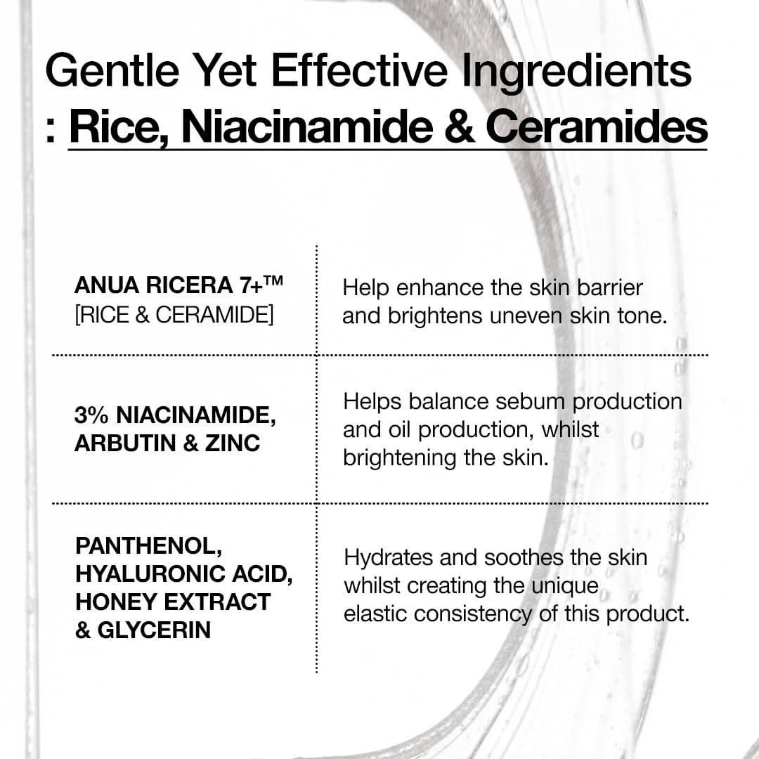 ANUA 7 RICE CERAMIDE HYDRATING BARRIER SERUM 50ml - You Look Fabulous FZE LLC