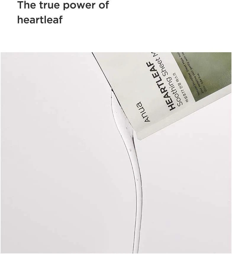 ANUA HEARTLEAF 77% SOOTHING SHEET MASK 25ml (10PCS) - You Look Fabulous FZE LLC