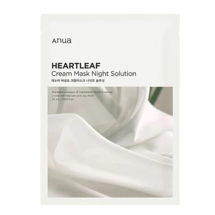 ANUA Heartleaf Cream Mask Night Solution (10PCS) - You Look Fabulous FZE LLC