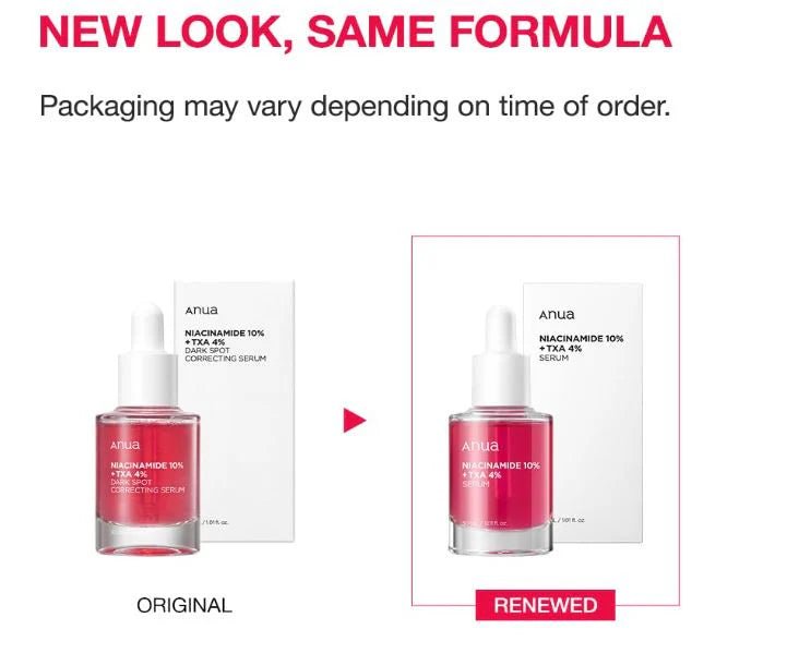 ANUA Niacinamide 10% + TXA 4% Serum 30ml - You Look Fabulous FZE LLC