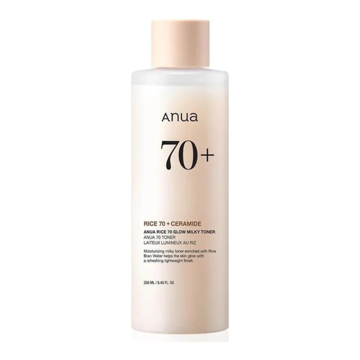 ANUA RICE 70 GLOW MILKY TONER 250ml - You Look Fabulous FZE LLC