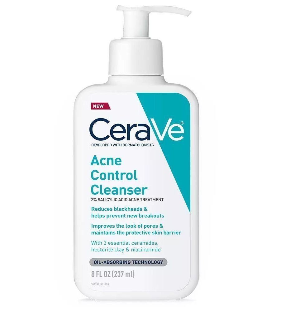 CERAVE ACNE CONTROL CLEANSER WITH SALICYLIC ACID - 8FLOZ - You Look Fabulous FZE LLC