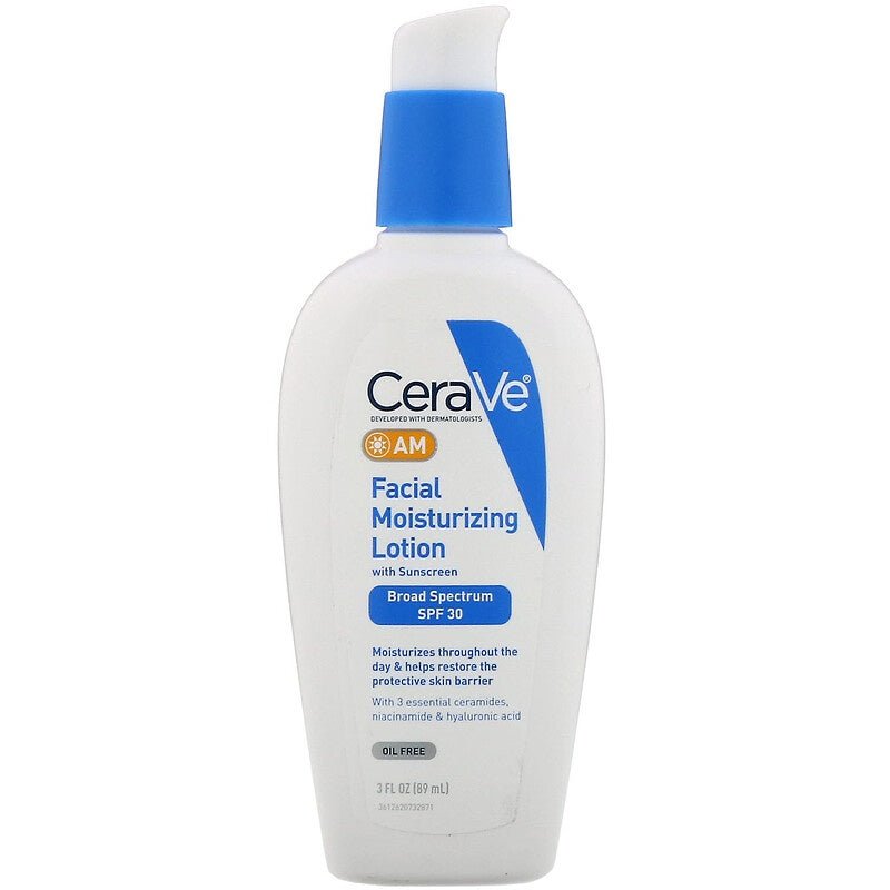 CeraVe AM Facial Moisturizing Lotion with Sunscreen SPF30 - You Look Fabulous FZE LLC