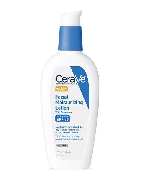 CeraVe AM Facial Moisturizing Lotion with Sunscreen SPF30