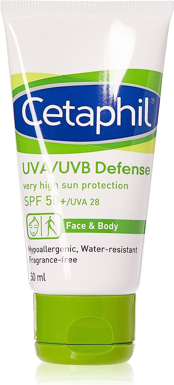 Cetaphil UVA/UVB Defense SPF50+ Sunscreen