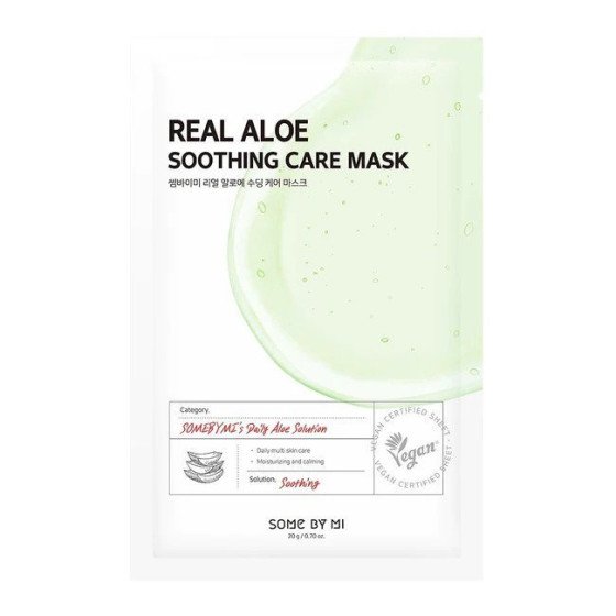 SOME BY MI REAL ALOE SOOTHING CARE MASK