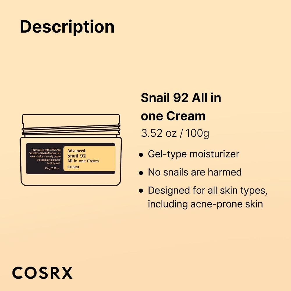 COSRX Snail 92 - You Look Fabulous FZE LLC