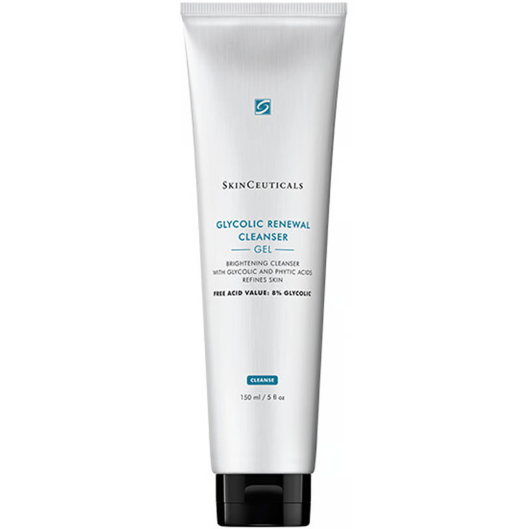 SkinCeuticals Glycolic Renewal Cleanser Gel 8% Glycolic Acid Anti Aging Cleanser 150mL