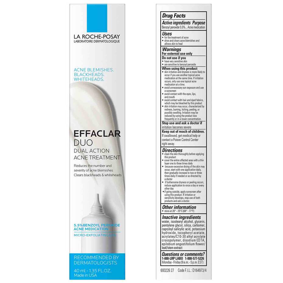 EFFACLAR DUO ACNE SPOT TREATMENT - You Look Fabulous FZE LLC